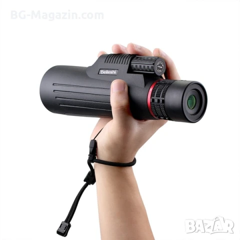 Мощен джобен монокъл за лов далечно виждане Beileshi 8-24×50 лов птици животни BAK-4 стъклена леща, снимка 13 - Екипировка - 50931160