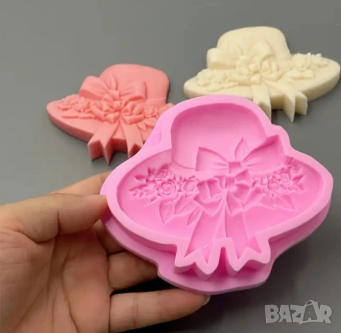 Молд дамска шапка , снимка 4 - Форми - 51291116