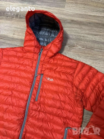 Мъжка  пухенка  Rab Microlight Alpine Pertex 700fill Down Puffer Jacket , XL размер, снимка 4 - Якета - 52572446
