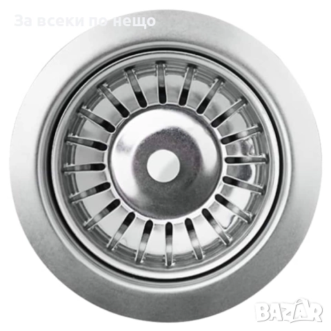 Гранитна кухненска мивка с едно корито, кръгла, сива Код P1146, снимка 3 - Мивки - 51703464