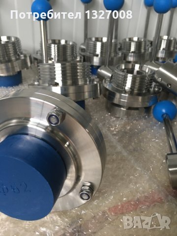 Кран бътърфлай DN 40 гайка/резба неръждаем, снимка 7 - Водни помпи - 30268699