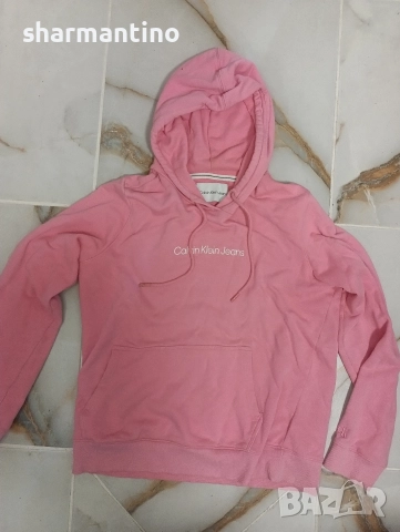 Calvin Klein суичър худи L - 25 лв, снимка 6 - Суичъри - 52890512