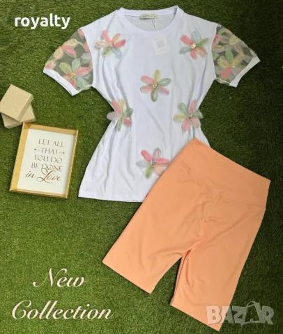 Памучни дамски комплекти , снимка 5 - Спортни екипи - 49756105