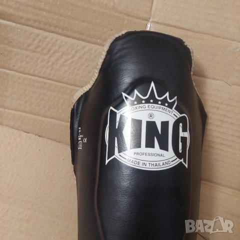 протектор за пищял и стъпало тайландски King Pro Boxing за Муай Тай, кикбокс и ММА размер Л, снимка 6 - Бокс - 52683390