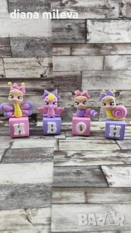 Кубчета с декорация Буболечета с името на вашето дете!!!!, снимка 5 - Декорация за дома - 53057781