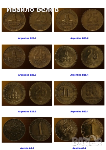 139 чуждестранни монети 1839-2022 от 29 държави, снимка 4 - Нумизматика и бонистика - 52588532