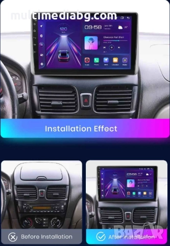 Nissan Almera 2000 - 2006 Мултимедия Навигация Android, снимка 2 - Аксесоари и консумативи - 51676363