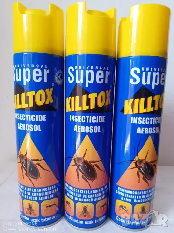 Килтокс за летящи и пълзящи спрей 500 ml. Universal Super Killtox Aerosol