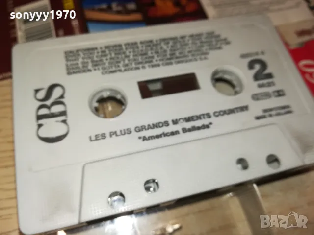 AMERICAN BALLADES-ORIGINAL TAPE 1703250750, снимка 10 - Аудио касети - 49523186