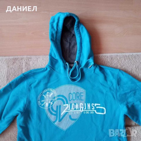Оригинален Суичър JACK&JONES раэмер М, снимка 2 - Суичъри - 31062866