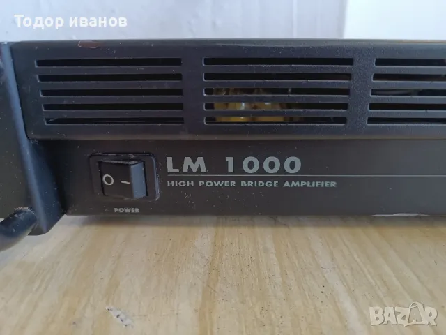 LM-1000стъпало, снимка 2 - Ресийвъри, усилватели, смесителни пултове - 50064254