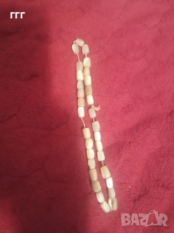 Стара седефена броеница, снимка 13 - Антикварни и старинни предмети - 43335621