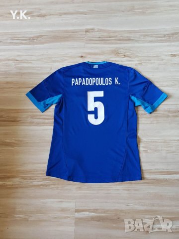 Оригинална мъжка тениска Adidas Climacool x Greece F.C. x K. Papadopoulos / Season 12 (Home), снимка 3 - Тениски - 40871818