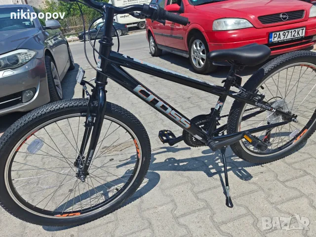 CROSS Велосипед 24" SPEEDSTER черен, снимка 6 - Велосипеди - 56530122