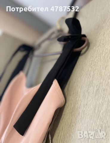 Нежна рокля Lorreti с дантелени детайли и панделки, снимка 5 - Рокли - 54090867