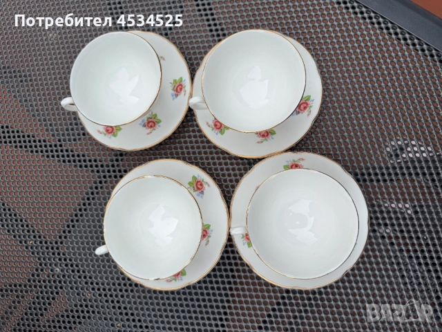 Английски порцеланов сервиз Royal Grafton Fine Bone China – класическа елегантност от Англия, снимка 3 - Антикварни и старинни предмети - 52130760