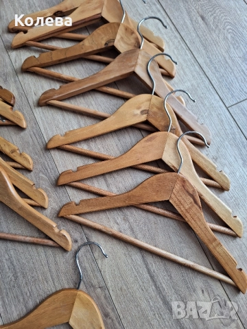 Дървени детски закачалки, снимка 2 - Мебели за детската стая - 52264798