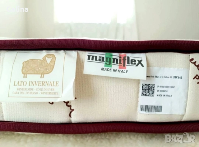 матрак Magniflex piere cardine 140 на 70см , снимка 3 - Детски матраци - 51547940
