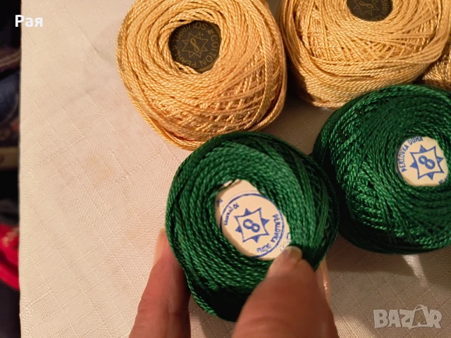 Памучни конци за бродерия/бродиране, снимка 12 - Други - 51186147