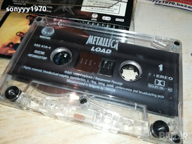 METALLICA ORIGINAL TAPE 2510231553, снимка 15 - Аудио касети - 42717698