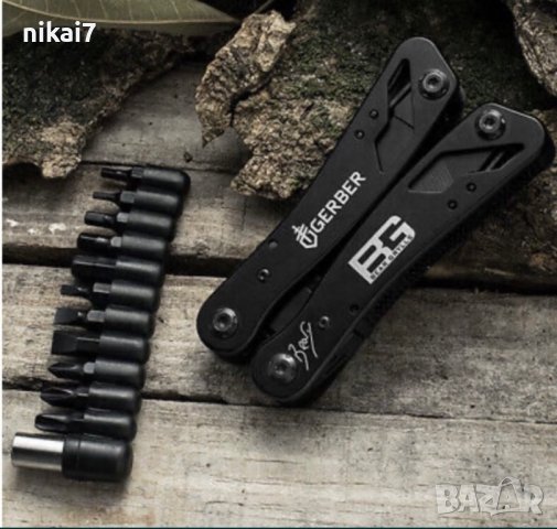 мултитул 121 Survivor Gerrber  клещи авариен инструмент за оцеляване, снимка 11 - Ножове - 42099824