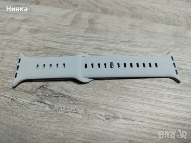 Силиконова каишка за Apple Watch Rock ash ML 42/44/45mm, снимка 2 - Смарт гривни - 39948302