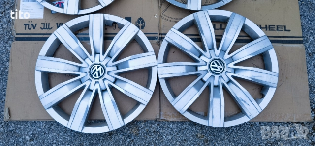 Оригинални 17 Цола тасове Volkswagen/Фолксваген, снимка 3 - Части - 52519822