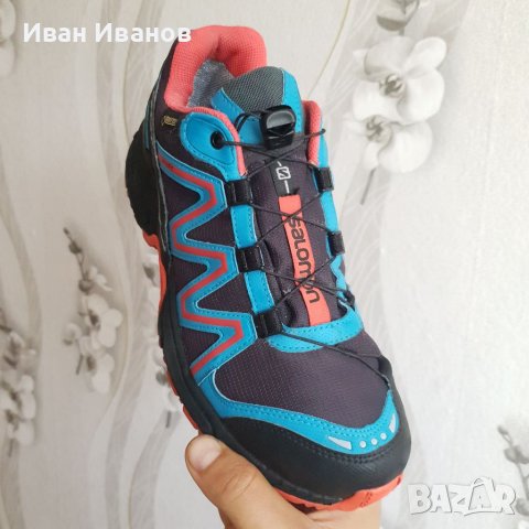 водоустойчиви  Туристическите обувки Salomon GTX  номер 40.5, снимка 8 - Други - 40602015