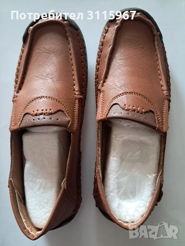 Леки мъжки мокасини, снимка 4 - Мокасини - 54165385