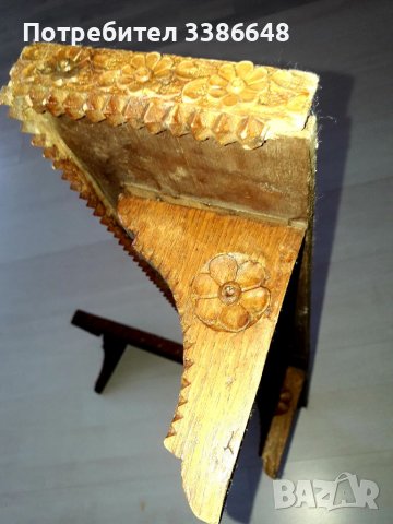 Стара  ретро етажерка, снимка 2 - Други - 38105980