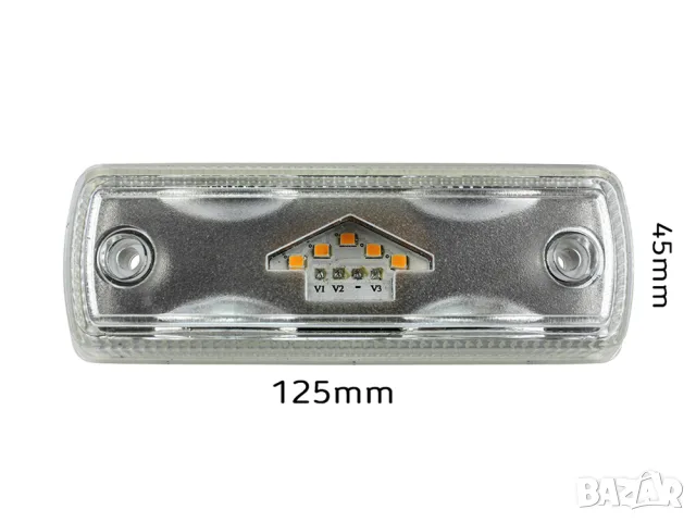 LED габарит с 3 функции 12-24V