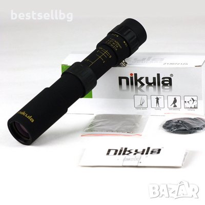 Мощен ловен качествен туристически монокъл за лов риболов птици 10-35x25, снимка 3 - Екипировка - 29159520