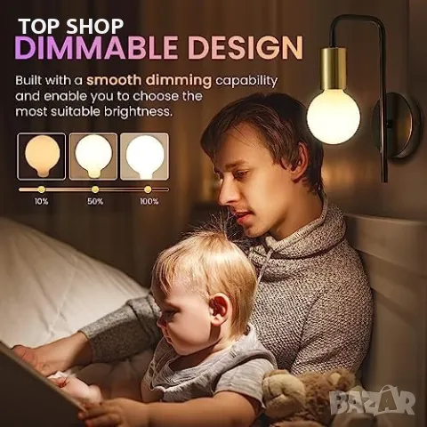 Нов комплект от 2 броя Енергоспестяващи LED Крушки - 7W, Димиращи, снимка 6 - Крушки - 49658081