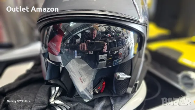 Мотоциклетна реактивна каска SENA Outstar

, снимка 5 - Аксесоари и консумативи - 47882290