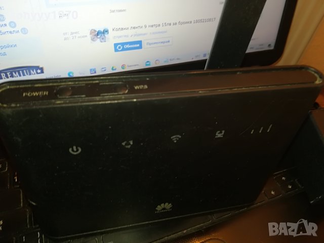 huawei router 4g-за сим карта 2709222004, снимка 3 - Мрежови адаптери - 38139729