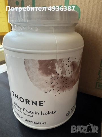Whey Protein Изолат на Thorne 906 грама, снимка 2 - Хранителни добавки - 55899957