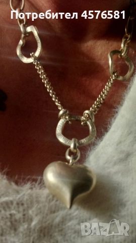 масивен ланец сребро 925, снимка 2 - Колиета, медальони, синджири - 52390451