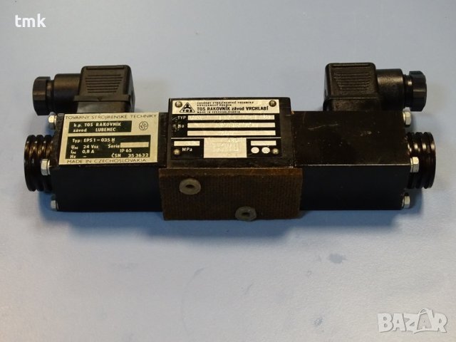 Хидравличен разпределител TOS RSE 1-042J15-1700 24VDC solenoid hidraulic valve, снимка 7 - Резервни части за машини - 42889370