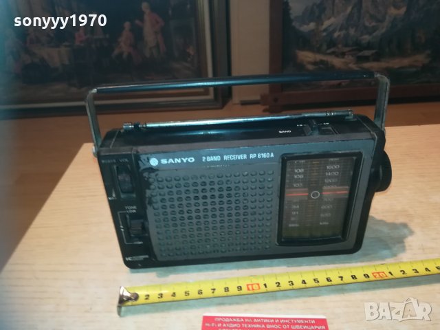 sanyo rp6160a receiver 2402211854, снимка 8 - Радиокасетофони, транзистори - 31942172