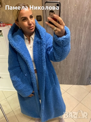 Дамско палто вълна, снимка 2 - Якета - 51902960