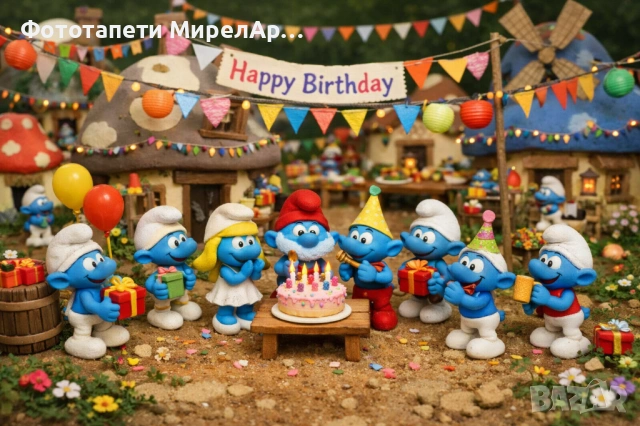 Пано за украса за рожден ден, снимка 2 - Декорация - 53055260