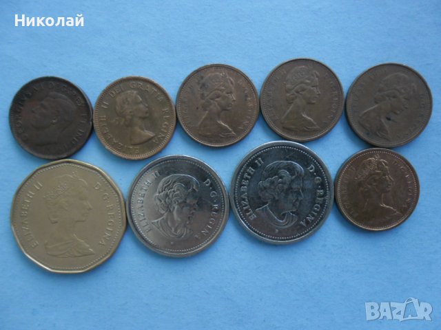 Лот монети Канада, снимка 4 - Нумизматика и бонистика - 37852490