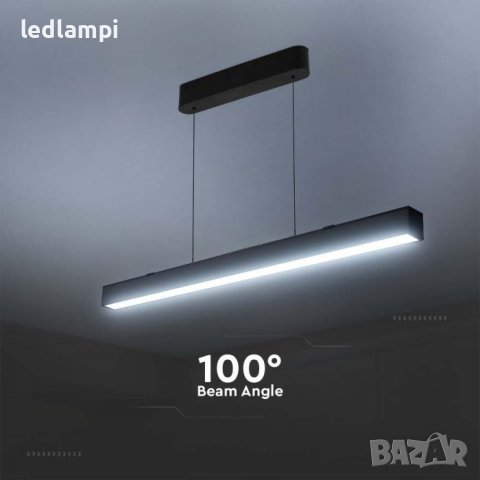 LED Линеен Осветител 40W Черен 3в1 SAMSUNG чип – 5 Години Гаранция, снимка 5 - Друго - 42779338