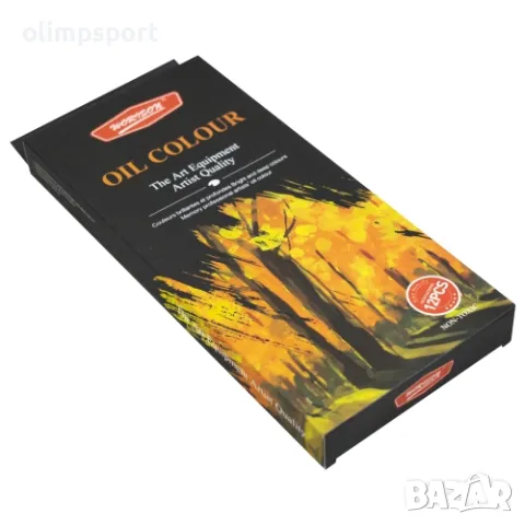 Маслени бои MAX, 12 цвята, В туби. 