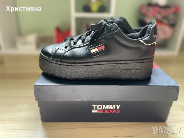 Дамски сникърси Tommy Jeans, снимка 6 - Маратонки - 56439949