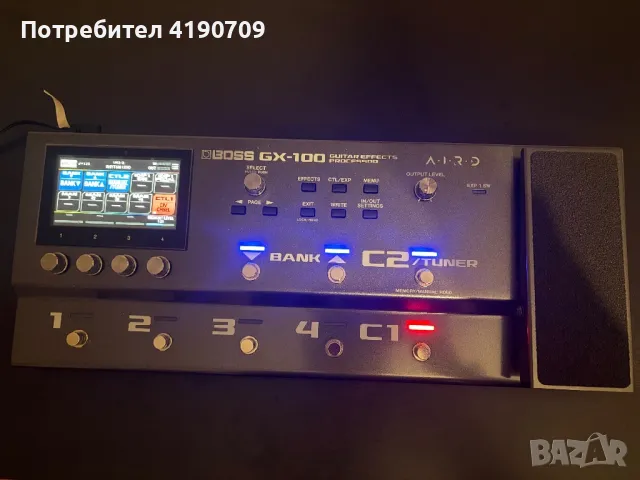 Boss GX-100 guitar effects processor, снимка 4 - Други - 48300688