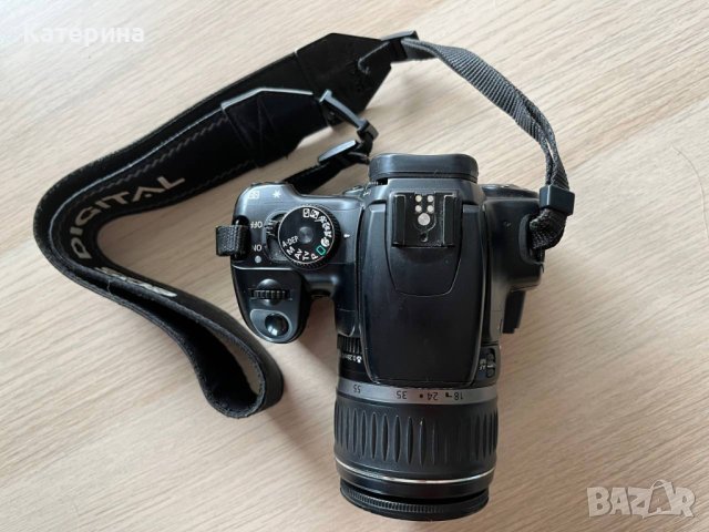 Canon EOS 400D + обектив + аксесоари, снимка 5 - Фотоапарати - 42088170