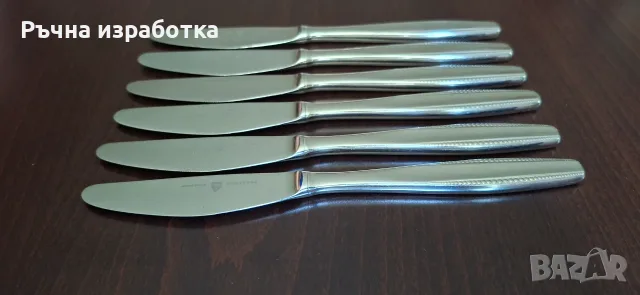 arotan rostfrei немски прибори за хранене нож комплект 6 броя ретро vintage Heimendahl & Keller, снимка 10 - Прибори за хранене, готвене и сервиране - 56138148