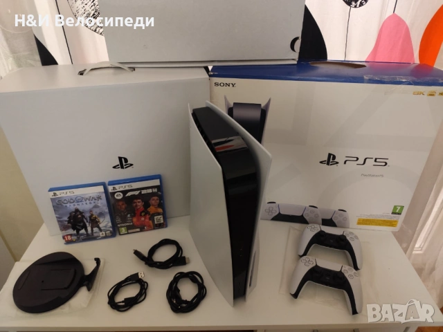 Playstation 5 Disc Edition КАТО НОВ !!!
