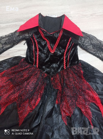 Карнавална рокля, 140 размер , снимка 2 - Детски рокли и поли - 44571607
